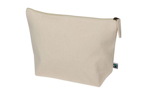 Fairtrade Kulturtasche aus Baumwolle 