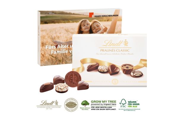 Feine Editionsmischung Mit Lindt Schokolade Klimaneutral FSC