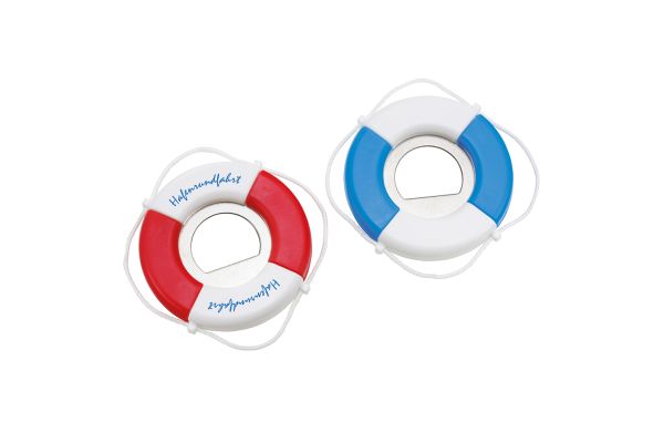 Flaschenöffner "Rettungsring"