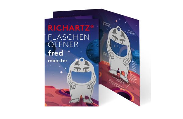 RICHARTZ FLASCHENÖFFNER fred monster