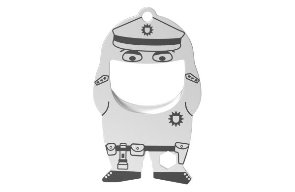 FLASCHENOEFFNER fred police 