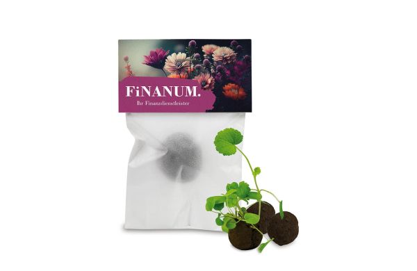 Flower-Balls im Pergamintütchen