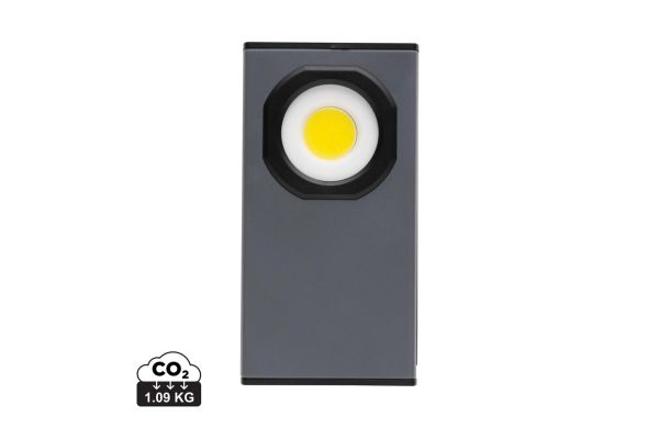 Gear X USB-Taschenlampe aus RCS rKunststoff mit 260 Lumen, grau