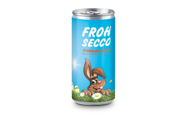 Geschenkartikel: Frohsecco Ostern - 24 x Promo Secco 0,2 l, Slimlinedose