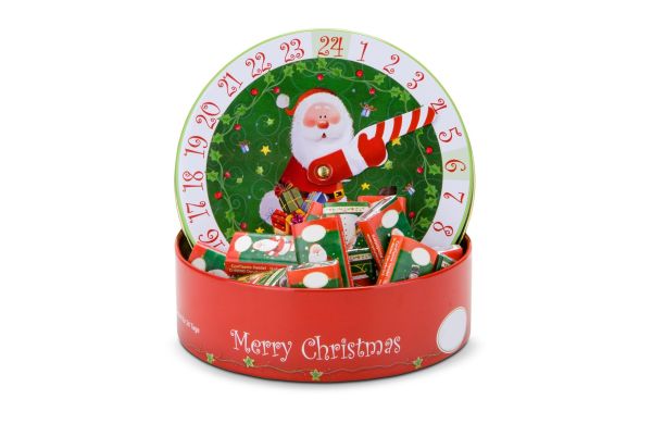 Geschenkartikel: Runder Schokoladen Adventskalender