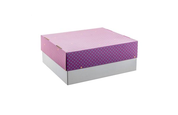 Geschenkbox CreaBox Gift Box L, weiß