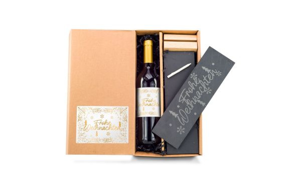 Geschenkset / Präsenteset: Schiefer & Wein