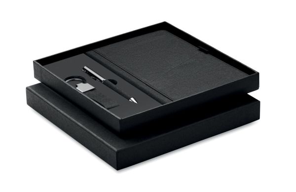 Geschenkset-Set 3-teilig - schwarz