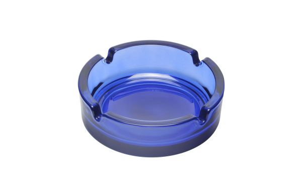 Glasaschenbecher_ blau-transparent
