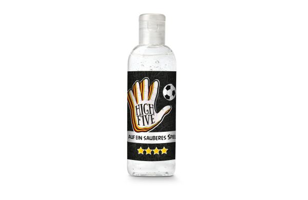 WM-Handreinigungsgel High Five, 100 ml für Fußballfans