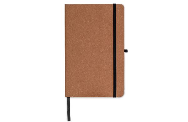 Hardcover-Notizbuch mit Einband aus recycelten Leder DIN A5