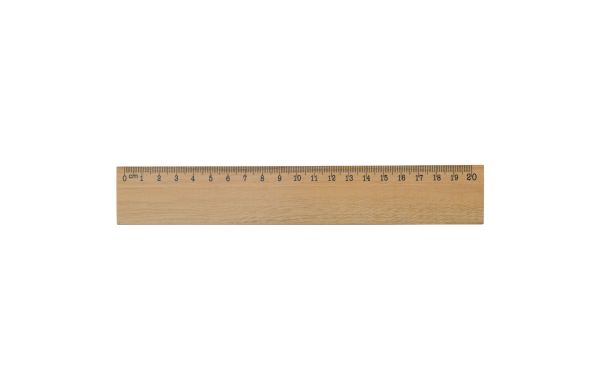 Holzlineal 20cm, holz