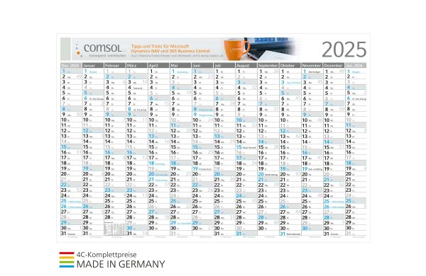 Horizont Bestseller, 75 x 50 cm, blau