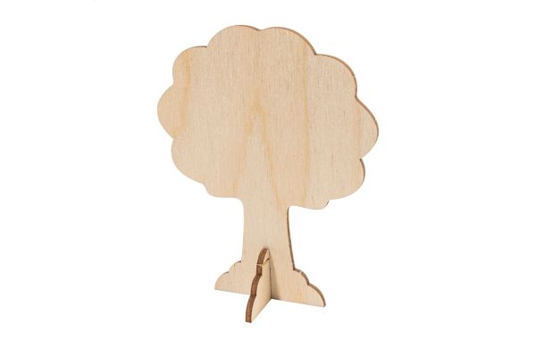 individuelle Puzzle-Postkarte, Baum SendCraft