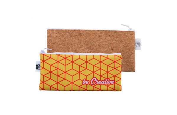 individuelle Stiftetasche Corpy RPET, weiß