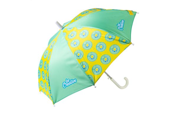Individueller Kinderschirm CreaRain Junior, weiß