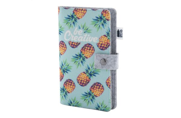 Individueller RPET Reiseorganizer CreaFelt Journey, weiss