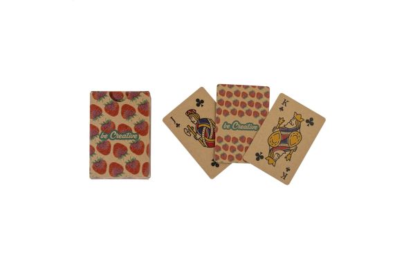 Individueller Spielkarten CreaCard Pocket Eco, natur