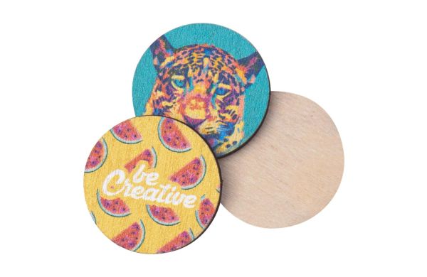 Individueller Einkaufswagenchip ColoCoin, Weiss