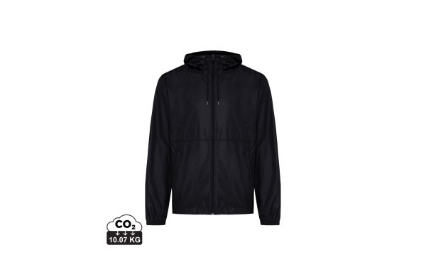 Iqoniq Logan Lightweight Jacke aus recyceltem Polyester, schwarz, 4XL