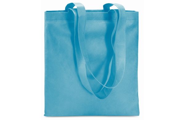 TOTECOLOR Einkaufstasche aus Vliesstoff - türkis