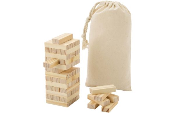 Jumble Wackelturm aus Holz, natur