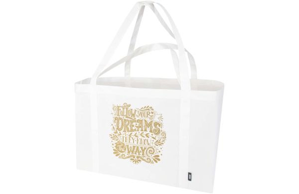 Jumbo Extra große Tragetasche aus recyceltem GRS Non Woven 65 L