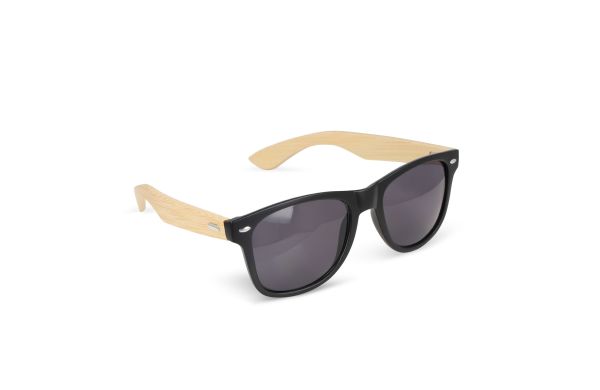 Justin RPC-Sonnenbrille mit Bambus UV400, schwarz