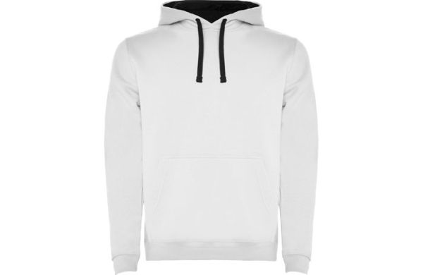 Urban Kapuzenpullover für Kinder - White / Navy blue - 3/4