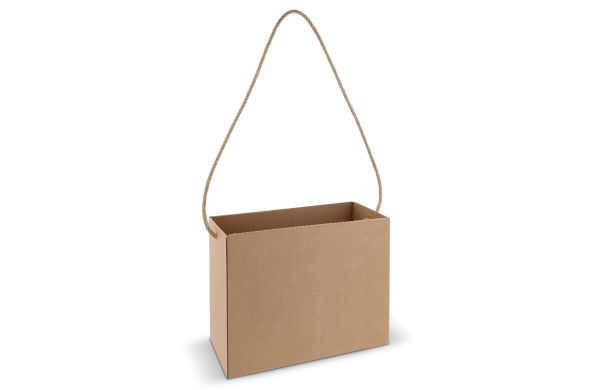 Karton-Tasche 32x16x24cm, braun