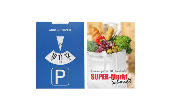 Kartonparkscheibe für Österreich