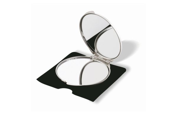 SORAIA Make-up Spiegel - silber matt