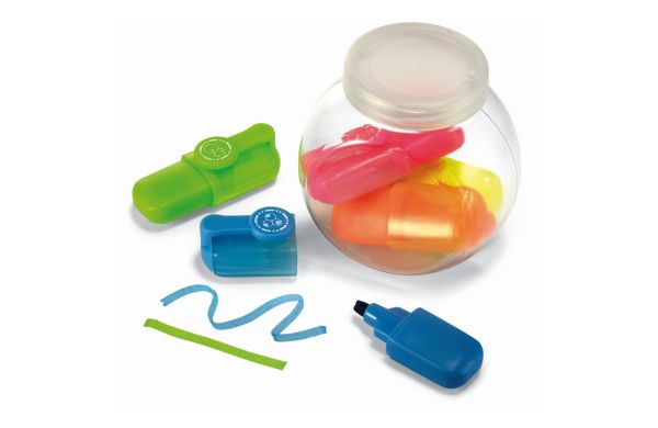 FUN FOR FIVE Mini-Textmarkerset - bunt