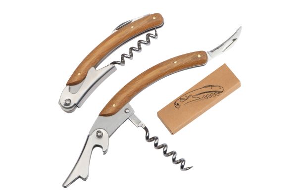 Kellnermesser Bambus - beige