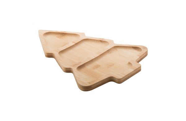 Kongle Weihnachtlicher Snackteller, natur