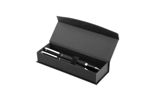 Kugelschreiberset Grace, Schwarz