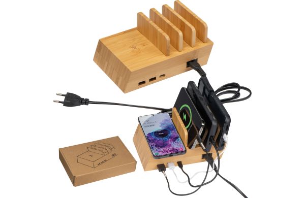 Ladestation für 4 Geräte - beige