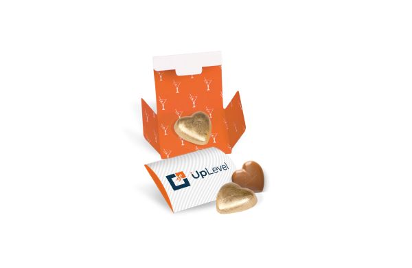 Lindt Herz 5 g im Werbebriefchen Klimaneutral FSC