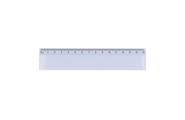 Lineal 15cm, weiss
