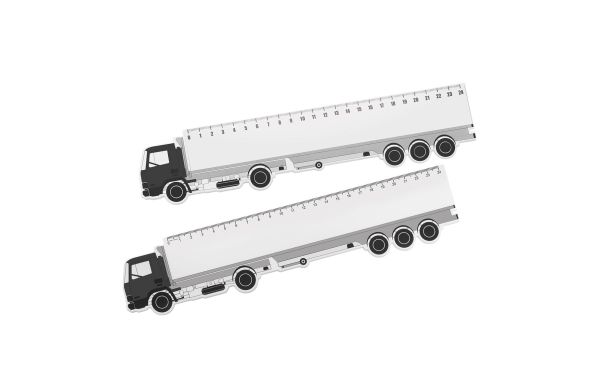 Lineal LKW 24 cm_ weiss