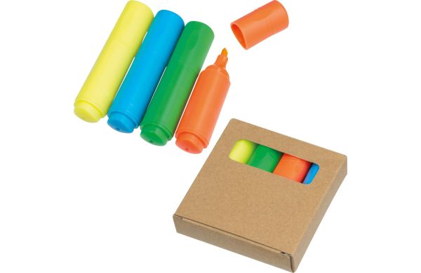 Mini-Textmarkerset-mehrfarbig