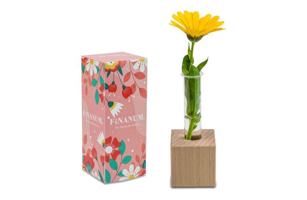 Mini-Vase mit Lasergravur