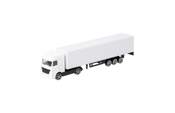 Miniatur-Fahrzeug "Truck", weiß