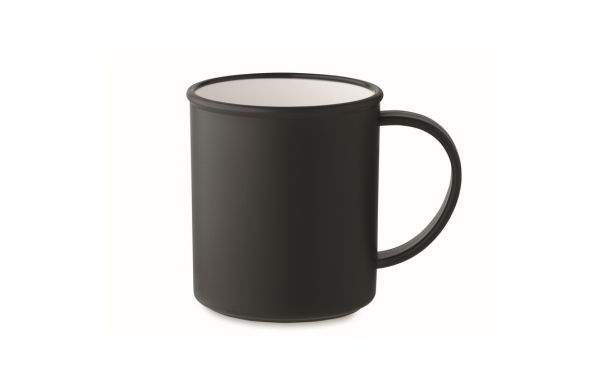ALAS Vintage Kaffeebecher PP - schwarz