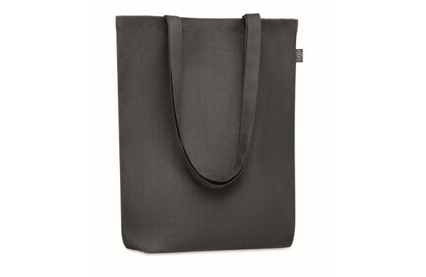 NAIMA TOTE Hanf Shopping Tasche 200 g/m² - schwarz