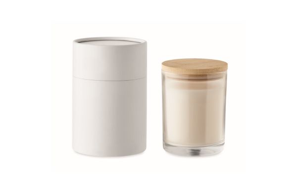 ANCIENT HIGH Kerze Vanille Duft - transparent