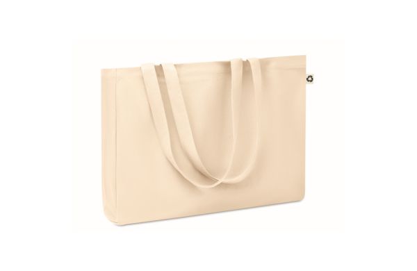 RESPECT COLOURED Recycelte Canvas-Tasche - beige