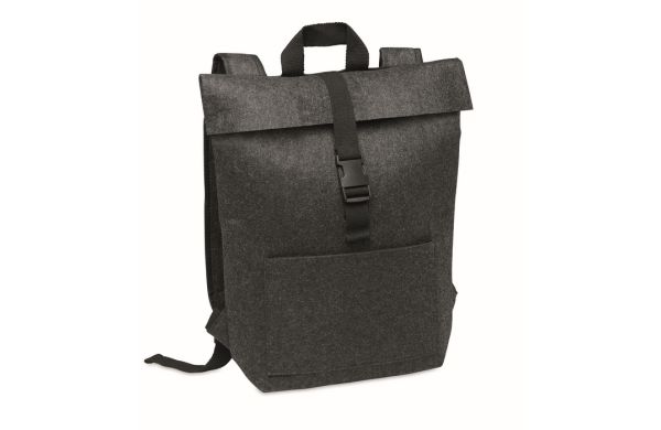 INDICO PACK Rucksack RPET-Filz - dunkelgrau