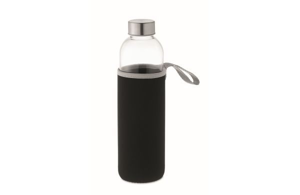 UTAH LARGE Trinkflasche Glas 750 ml - schwarz