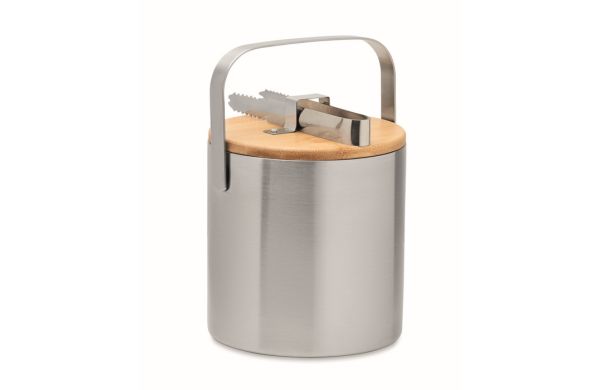 KOKKOLA Doppelwandiger Eiskübel 1,2L - silber matt